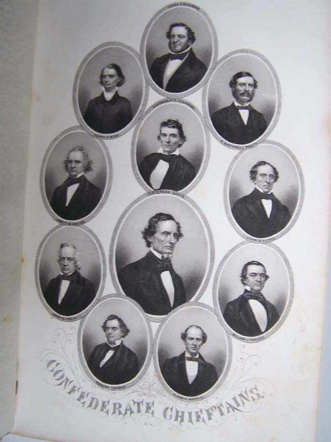 A Framed Grouping of the Leading Military and Civilian Leaders of the Civil War published in 1866 — image 5